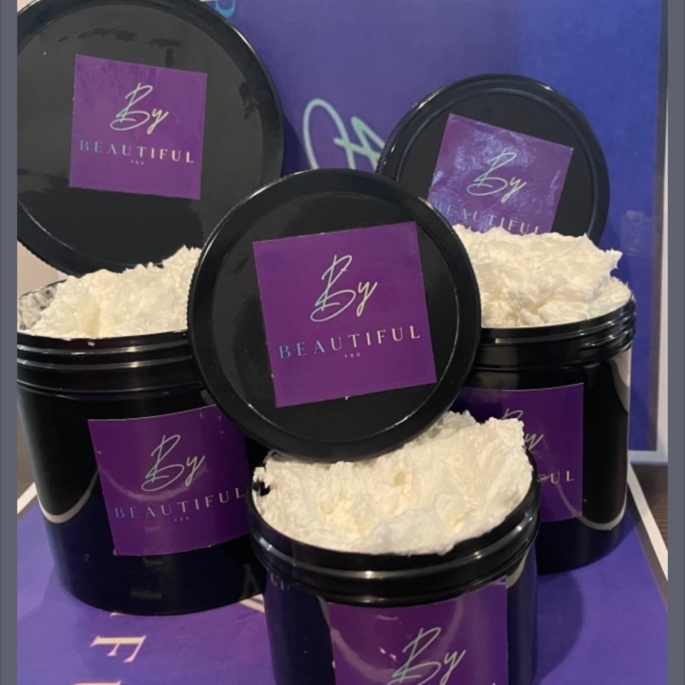 Handmade all natural whipped butters